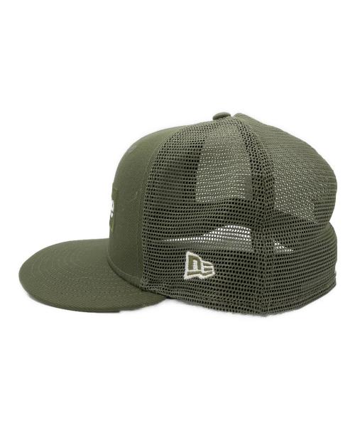 SUPREME（シュプリーム）SUPREME (シュプリーム) New Era (ニューエラ) BOX LOGO MESH BACK CAP　メッシュキャップ カーキの古着・服飾アイテム