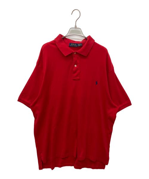 POLO RALPH LAUREN（ポロ・ラルフローレン）POLO RALPH LAUREN (ポロ・ラルフローレン) ポロシャツ レッド サイズ:2XLの古着・服飾アイテム