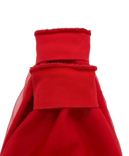 MAISON SPECIAL（メゾンスペシャル）MAISON SPECIAL (メゾンスペシャル) チュールレイヤードスウェット レッド サイズ:FREEの古着・服飾アイテム