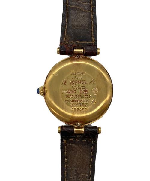 Cartier（カルティエ）Cartier (カルティエ) マストヴァンドーム ヴェルメイユ LM　腕時計　クォーツの古着・服飾アイテム