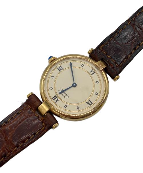 Cartier（カルティエ）Cartier (カルティエ) マストヴァンドーム ヴェルメイユ LM　腕時計　クォーツの古着・服飾アイテム