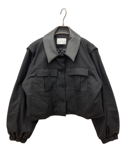 HARE（ハレ）HARE (ハレ) ラメジャケット ブラック サイズ:Freeの古着・服飾アイテム
