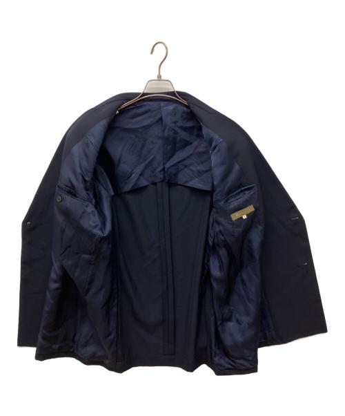 Y's for men（ワイズフォーメン）Y's for men (ワイズフォーメン) ウールダブルテーラードジャケット ネイビー サイズ:2の古着・服飾アイテム