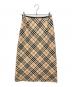 BURBERRY LONDON (バーバリーロンドン) ノヴァチェックロングスカート ベージュ サイズ:38：5000円