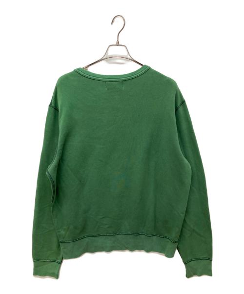 POLO RALPH LAUREN（ポロ・ラルフローレン）POLO RALPH LAUREN (ポロ・ラルフローレン) プリントスウェット グリーン サイズ:XLの古着・服飾アイテム
