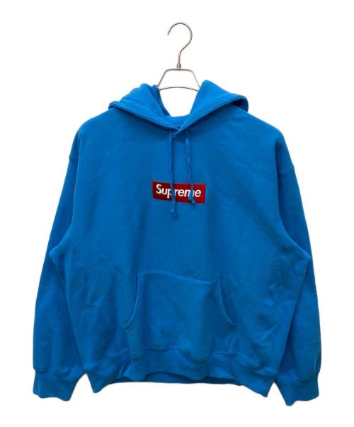 SUPREME（シュプリーム）SUPREME (シュプリーム) Box Logo Hooded Sweatshirt　ボックスロゴフーデットスウェットシャツ　パーカー　 25FW ブルー サイズ:Ｌの古着・服飾アイテム
