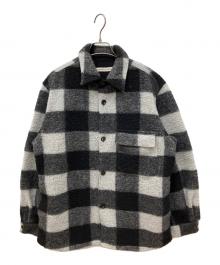 UNITED ARROWS（ユナイテッドアローズ）の古着「バッファローチェック オーバーシャツ」｜ブラック