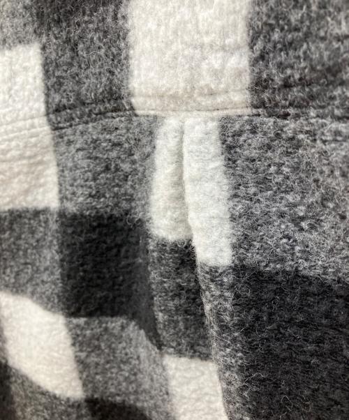 UNITED ARROWS（ユナイテッドアローズ）UNITED ARROWS (ユナイテッドアローズ) バッファローチェック オーバーシャツ ブラック サイズ:Ｌの古着・服飾アイテム