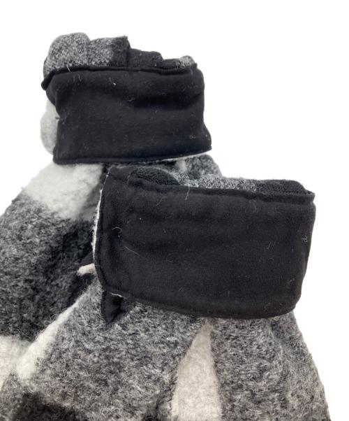UNITED ARROWS（ユナイテッドアローズ）UNITED ARROWS (ユナイテッドアローズ) バッファローチェック オーバーシャツ ブラック サイズ:Ｌの古着・服飾アイテム