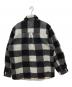 UNITED ARROWS (ユナイテッドアローズ) バッファローチェック オーバーシャツ ブラック サイズ:Ｌ：5000円