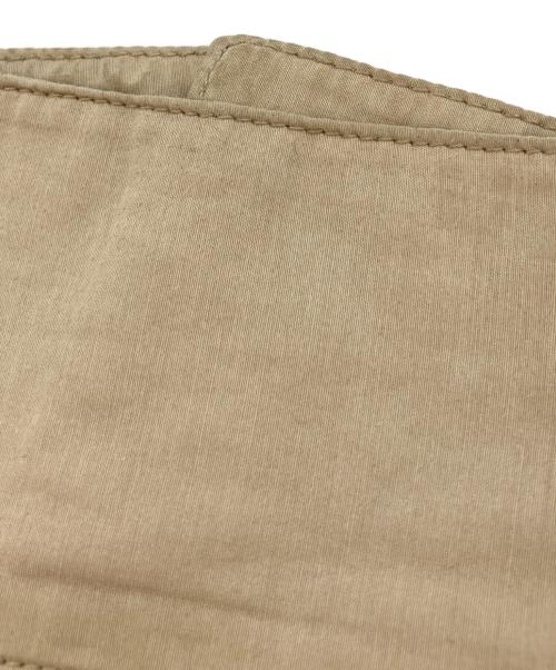 Spick and Span（スピック＆スパン）Spick and Span (スピック＆スパン) コットンシルクティアードフリルスリーブブラウス ベージュ サイズ:Freeの古着・服飾アイテム