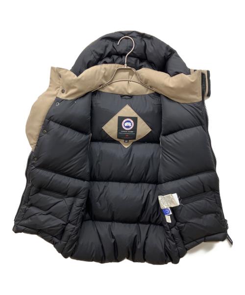 CANADA GOOSE（カナダグース）CANADA GOOSE (カナダグース) HUDSON/ハドソン ダウンベスト ベージュ サイズ:Ｓの古着・服飾アイテム