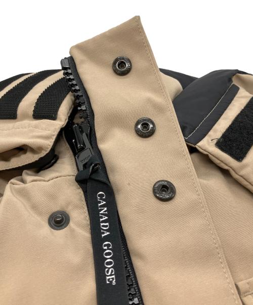 CANADA GOOSE（カナダグース）CANADA GOOSE (カナダグース) HUDSON/ハドソン ダウンベスト ベージュ サイズ:Ｓの古着・服飾アイテム