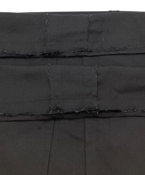 STUDIOUS（ステュディオス）STUDIOUS (ステュディオス) Leather Belted Trousers ブラック サイズ:1の古着・服飾アイテム