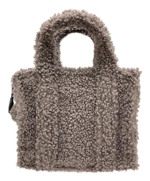 MARC JACOBS（マークジェイコブス）MARC JACOBS (マークジェイコブス) ザ テディ ミニ トートバッグ ブラウンの古着・服飾アイテム