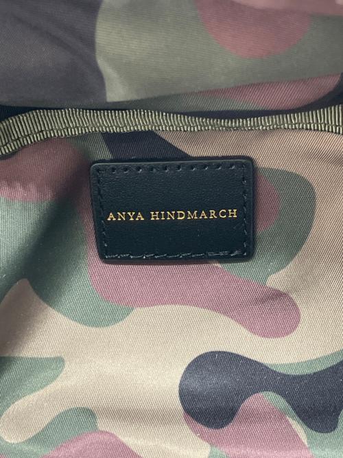 ANYA HINDMARCH（アニヤ・ハインドマーチ）ANYA HINDMARCH (アニヤ・ハインドマーチ) ナイロン カモフラ2WAYバッグ カーキの古着・服飾アイテム