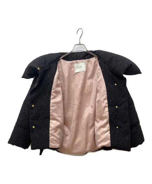 HER LIP TO（ハーリップトゥ）HER LIP TO (ハーリップトゥ) Lace Shell Belted Down Jacket ブラック サイズ:Ｓの古着・服飾アイテム
