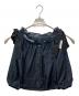 Her lip to（ハーリップトゥ）の古着「Side-Ribbon Denim Top」｜インディゴ