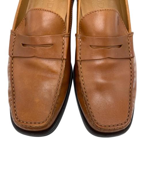 TOD'S（トッズ）TOD'S (トッズ) ペニーローファー ブラウン サイズ:7 1/2の古着・服飾アイテム