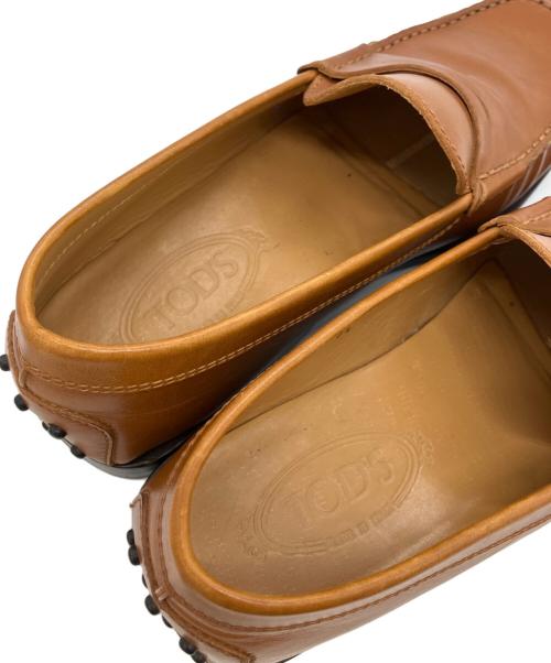 TOD'S（トッズ）TOD'S (トッズ) ペニーローファー ブラウン サイズ:7 1/2の古着・服飾アイテム