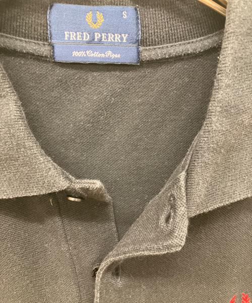 FRED PERRY（フレッドペリー）FRED PERRY (フレッドペリー) ポロシャツ ブラック サイズ:Sの古着・服飾アイテム