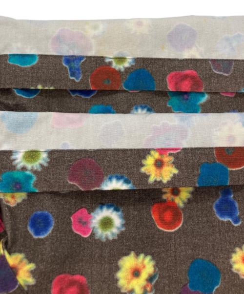 PAUL SMITH（ポールスミス）Paul Smith (ポールスミス) 半袖花柄シャツ ブラウン サイズ:Ｌの古着・服飾アイテム