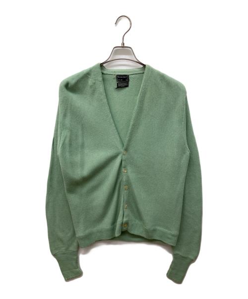 TOWN CRAFT（タウンクラフト）TOWN CRAFT (タウンクラフト) 70’sアクリルカーディガン グリーン サイズ:Lの古着・服飾アイテム