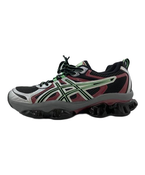 asics（アシックス）asics (アシックス) ローカットスニーカー ブラック サイズ:27の古着・服飾アイテム