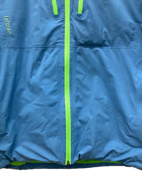 norrona（ノローナ）norrona (ノローナ) Gore-Tex PrimaLoft ジャケット ブルー×グリーン サイズ:Mの古着・服飾アイテム