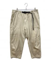 GRAMICCI（グラミチ）の古着「LOOSE TAPERED PANTS」｜ベージュ