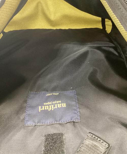 narifuri（ナリフリ）narifuri (ナリフリ) Super hard HATENA back pack（スーパー・ハード・ハテナ・バックパック） ベージュの古着・服飾アイテム