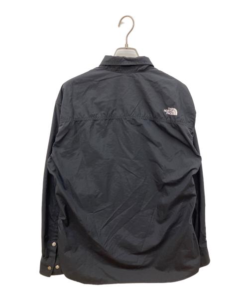 THE NORTH FACE（ザ ノース フェイス）THE NORTH FACE (ザ ノース フェイス) L/S Nuptse Shirt（ロングスリーブ ヌプシ シャツ） ブラック サイズ:Mの古着・服飾アイテム