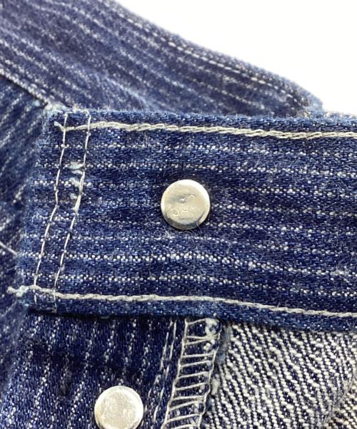 LEVI'S（リーバイス）LEVI'S (リーバイス) 84年製 501-0119ヒッコリーパンツ　センタークリース加工　デニムパンツ インディゴ サイズ:Ｗ30×Ｌ34 未使用品の古着・服飾アイテム