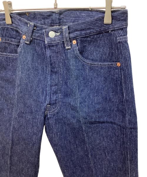 LEVI'S（リーバイス）LEVI'S (リーバイス) 84年製 501-0119ヒッコリーパンツ　センタークリース加工　デニムパンツ インディゴ サイズ:Ｗ30×Ｌ34 未使用品の古着・服飾アイテム