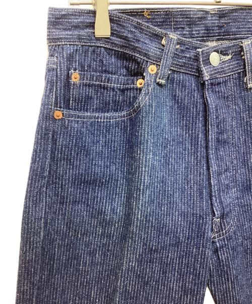 LEVI'S（リーバイス）LEVI'S (リーバイス) 84年製 501-0119ヒッコリーパンツ　センタークリース加工　デニムパンツ インディゴ サイズ:Ｗ30×Ｌ34 未使用品の古着・服飾アイテム