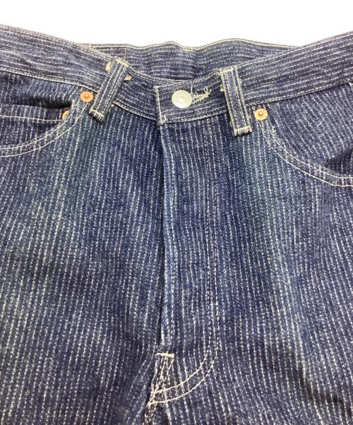 LEVI'S（リーバイス）LEVI'S (リーバイス) 84年製 501-0119ヒッコリーパンツ　センタークリース加工　デニムパンツ インディゴ サイズ:Ｗ30×Ｌ34 未使用品の古着・服飾アイテム