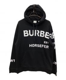 BURBERRY（バーバリー）の古着「POULTER HFH フーディー スウェットパーカー」｜ブラック