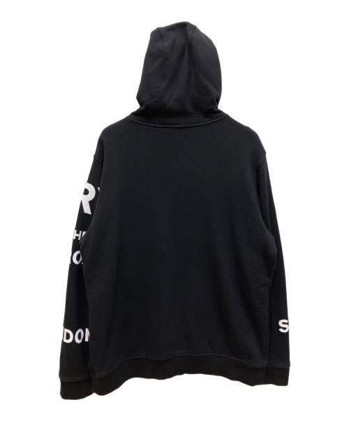 BURBERRY（バーバリー）BURBERRY (バーバリー) POULTER HFH フーディー スウェットパーカー ブラック サイズ:Lの古着・服飾アイテム
