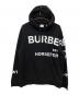 BURBERRY（バーバリー）の古着「POULTER HFH フーディー スウェットパーカー」｜ブラック