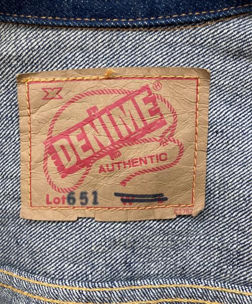 DENIME（ドゥニーム）DENIME (ドゥニーム) 2ndタイプデニムジャケット インディゴ サイズ:Mの古着・服飾アイテム