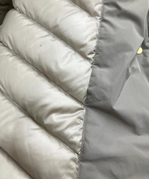 WOOLRICH（ウールリッチ）WOOLRICH (ウールリッチ) UNITED ARROWS (ユナイテッドアローズ) 別注BOW BRIDGE ラビットファー ダウンコート ベージュ サイズ:Mの古着・服飾アイテム