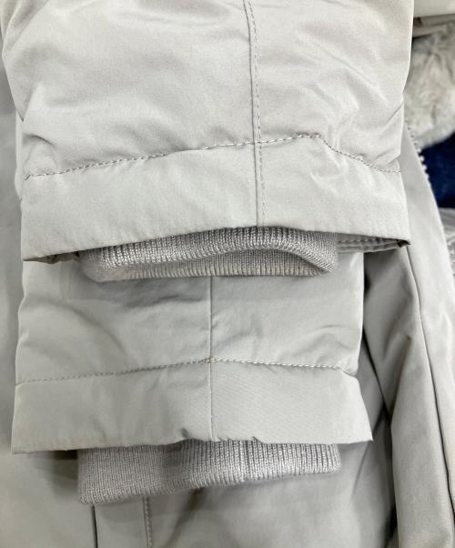 WOOLRICH（ウールリッチ）WOOLRICH (ウールリッチ) UNITED ARROWS (ユナイテッドアローズ) 別注BOW BRIDGE ラビットファー ダウンコート ベージュ サイズ:Mの古着・服飾アイテム