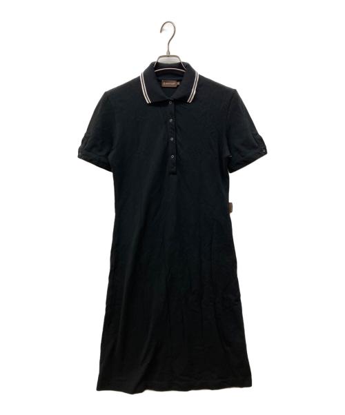 MONCLER（モンクレール）MONCLER (モンクレール) ポロシャツワンピース ブラック サイズ:Sの古着・服飾アイテム