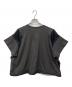 sacai (サカイ) Satin x Cotton Jersey T-Shirt グレー サイズ:1：13000円
