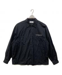 COOTIE PRODUCTIONS（クーティープロダクツ）の古着「Broad L/S Work Shirt」｜ブラック
