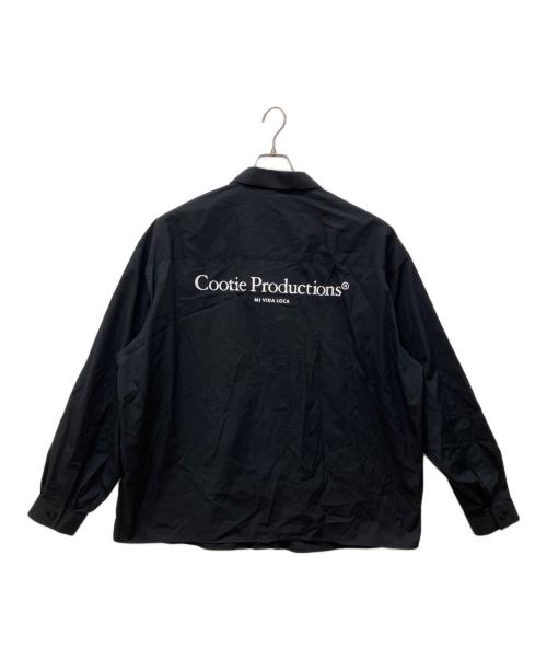 COOTIE PRODUCTIONS（クーティープロダクツ）COOTIE PRODUCTIONS (クーティープロダクツ) Broad L/S Work Shirt ブラック サイズ:Lの古着・服飾アイテム