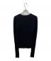 UNITED ARROWS TOKYO (ユナイテッドアローズトウキョウ) リブクルーネックニット ブラック サイズ:FREE：4000円