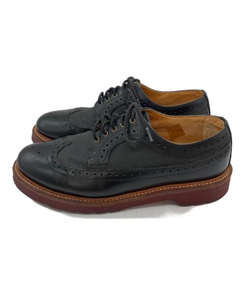 Dr.Martens（ドクターマーチン）Dr.Martens (ドクターマーチン) ウィングチップシューズ ブラック サイズ:UK6の古着・服飾アイテム