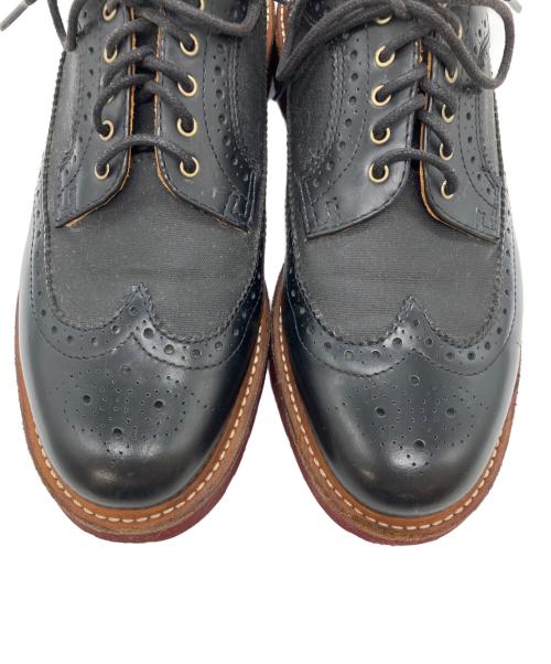 Dr.Martens（ドクターマーチン）Dr.Martens (ドクターマーチン) ウィングチップシューズ ブラック サイズ:UK6の古着・服飾アイテム