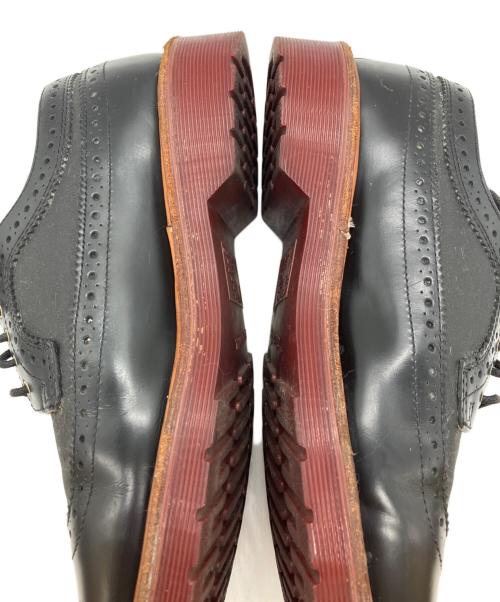 Dr.Martens（ドクターマーチン）Dr.Martens (ドクターマーチン) ウィングチップシューズ ブラック サイズ:UK6の古着・服飾アイテム